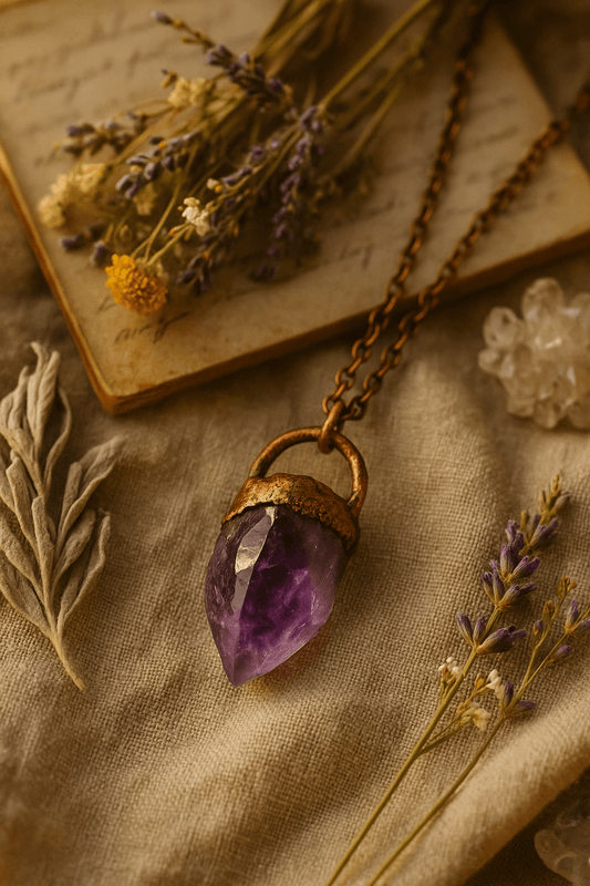🔮 How to Use Crystal Jewelry for Protection: A Guide to Energetic Armor - Blackbird & Sage Jewelry