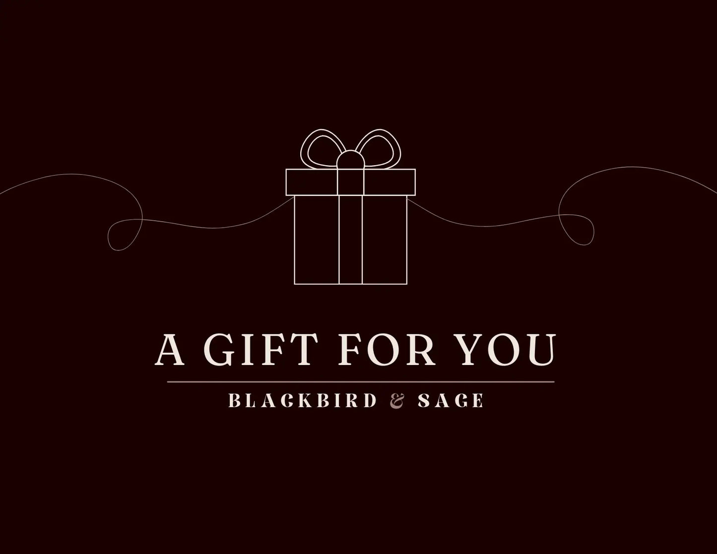 Blackbird & Sage Gift Card - Handmade Jewelry | by Blackbird & Sage Blackbird & Sage Jewelry Studio