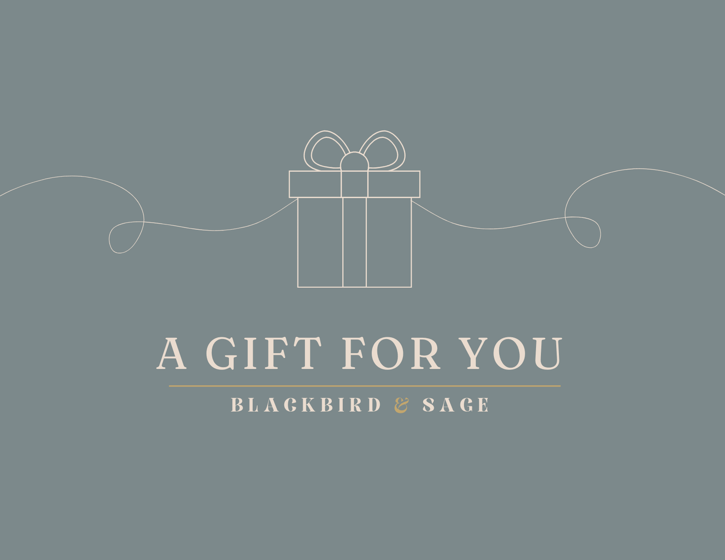 Blackbird & Sage Gift Card for Unique Handmade Treasures - Blackbird & Sage Jewelry