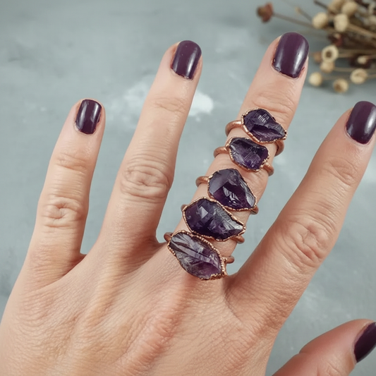 Amethyst Stack Hand Top Slate