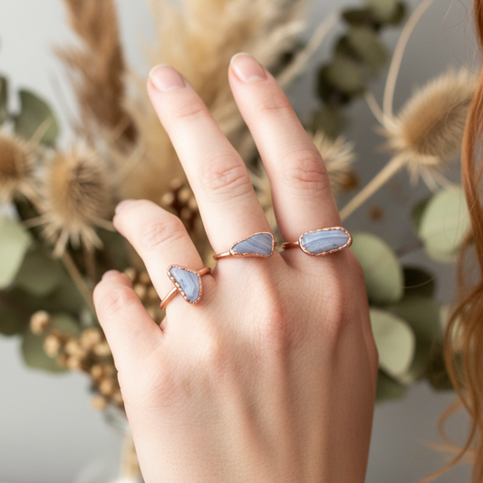 Blue Lace Agate Model Light