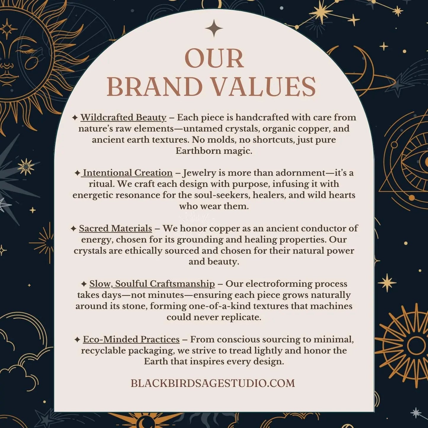 Raw Quartz Necklace — Handcrafted Brass Talisman for Grounded Clarity