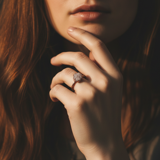Model shot - smaller ring