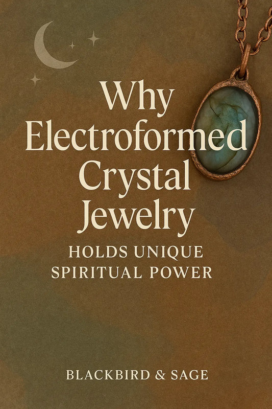 Why-Electroformed-Crystal-Jewelry-Holds-Unique-Spiritual-Power Blackbird & Sage Jewelry