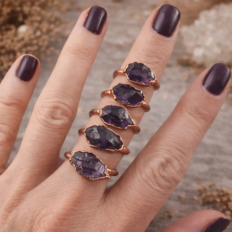 ♒ February Birthstone Jewelry – Amethyst