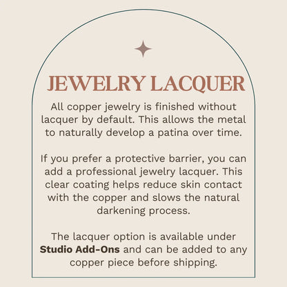 Jewelry Lacquer Protection for Blackbird & Sage