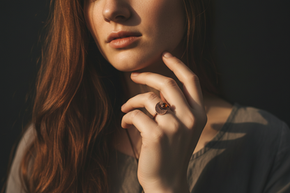 Amber Moon Ring - Model