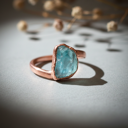 Aquamarine Ring Slate 1