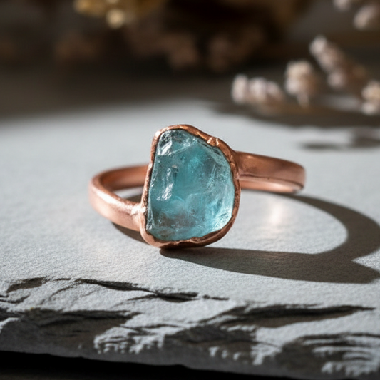 Aquamarine Ring Slate 2