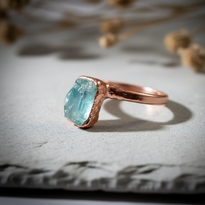 Aquamarine Ring Slate 6