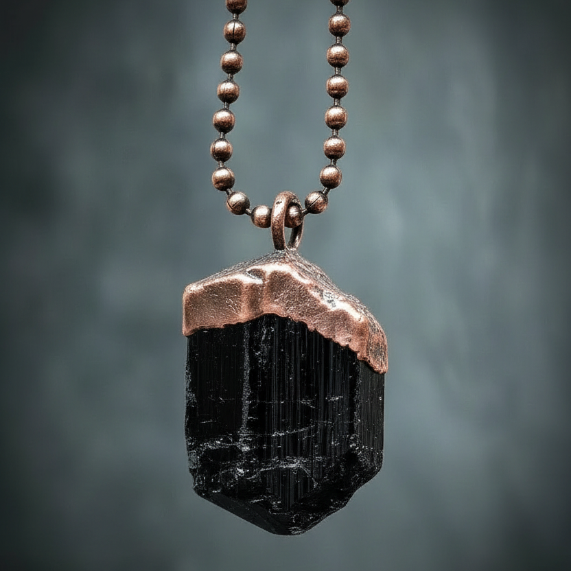 Black Tourmaline Hanging