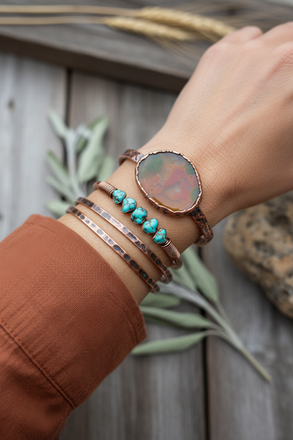Bracelet Stack - Blackbird & Sage Style