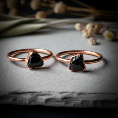 Bright copper flat lay