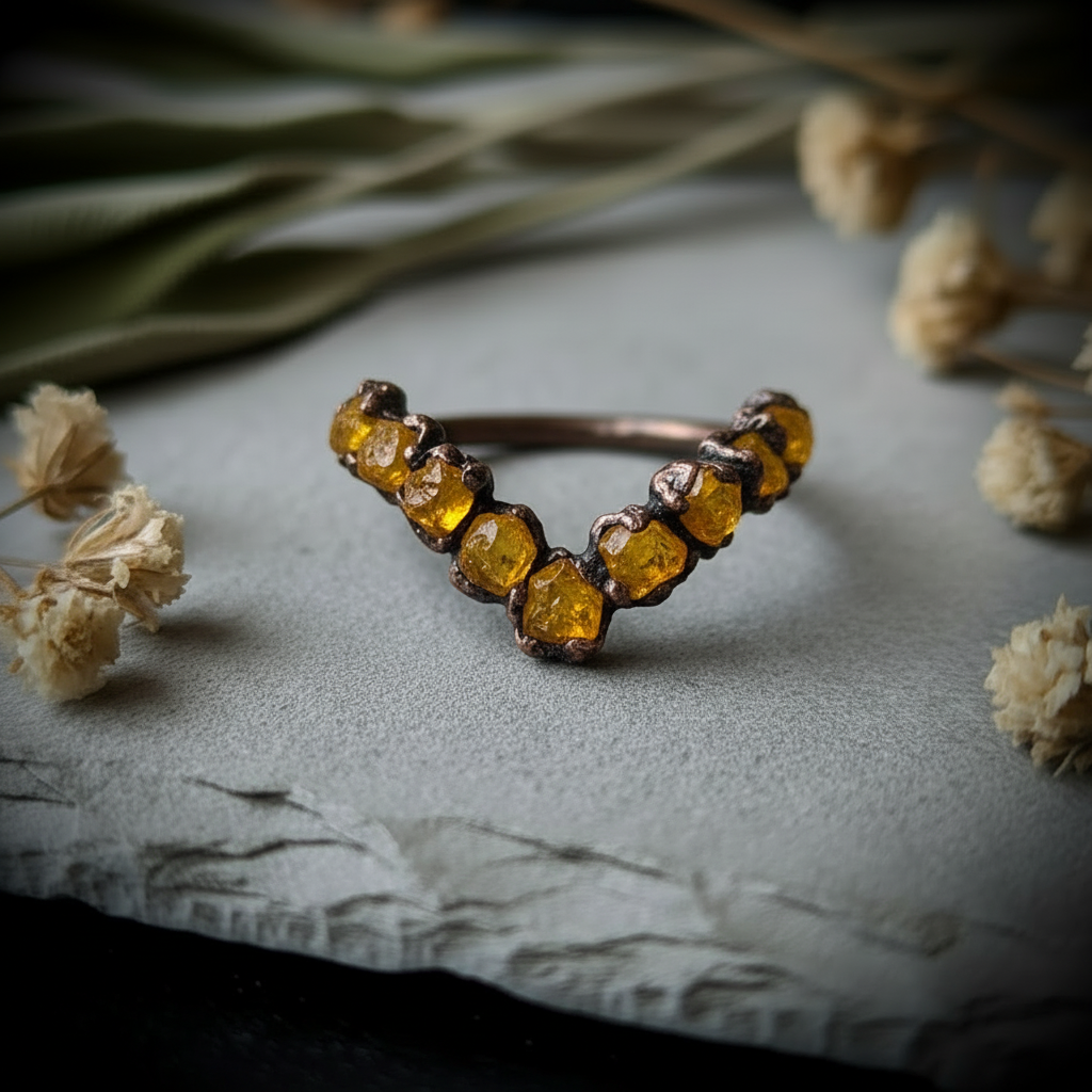 Citrine Chevron Hero