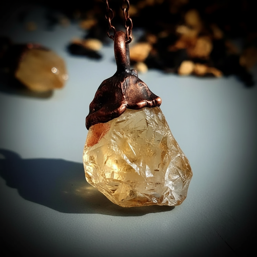 Citrine Necklace – Close Up