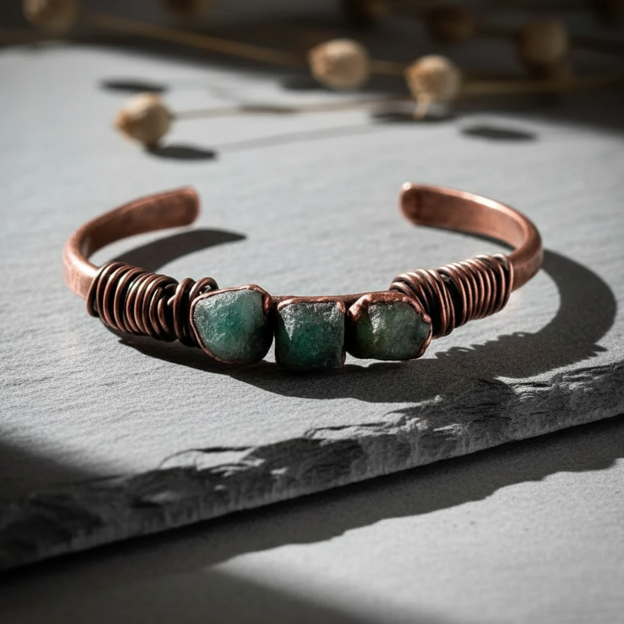 Emerald Cuff Slate 1