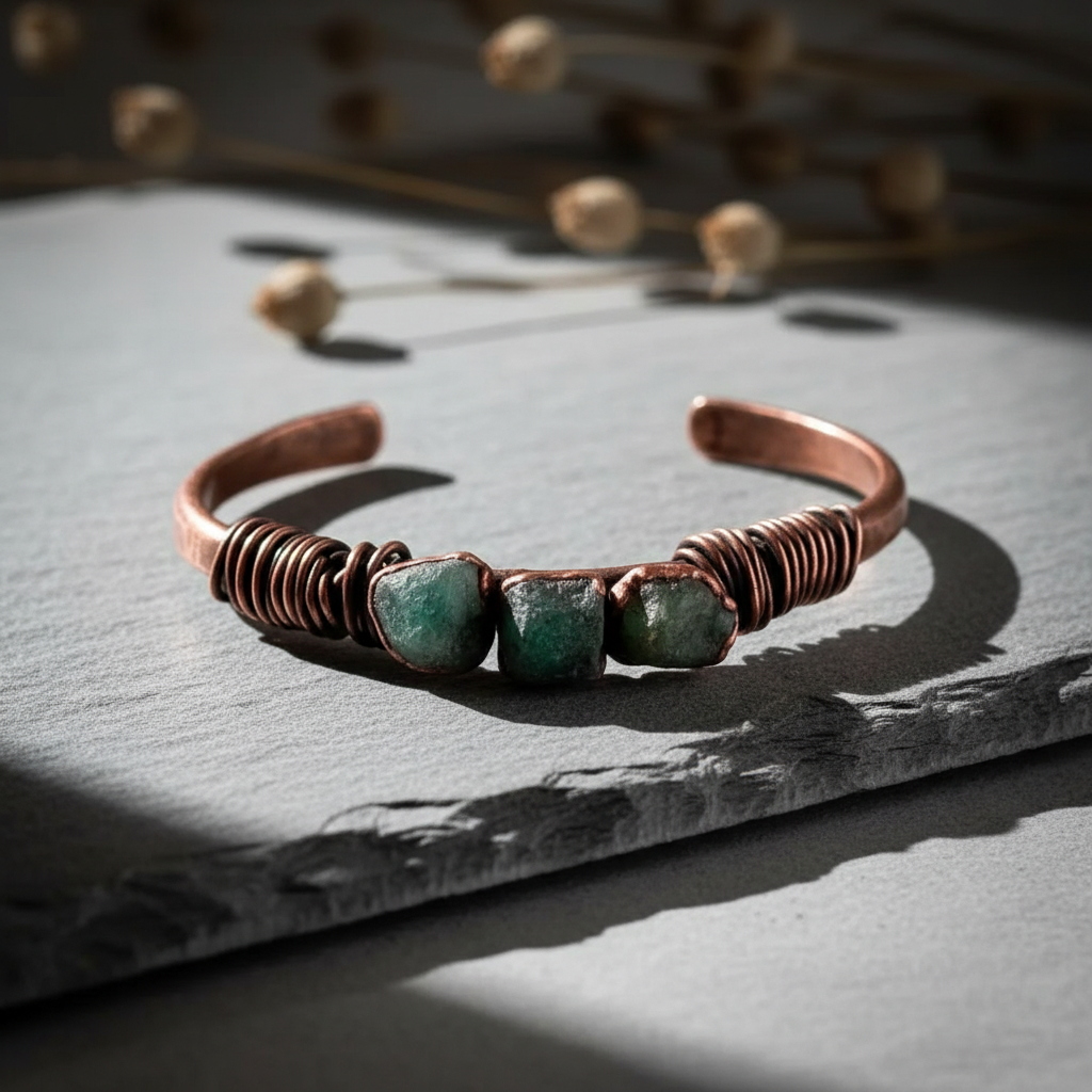 Emerald Cuff Slate 1