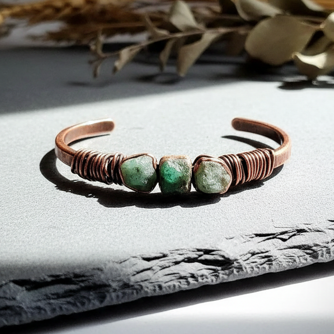 Emerald Cuff Slate 4