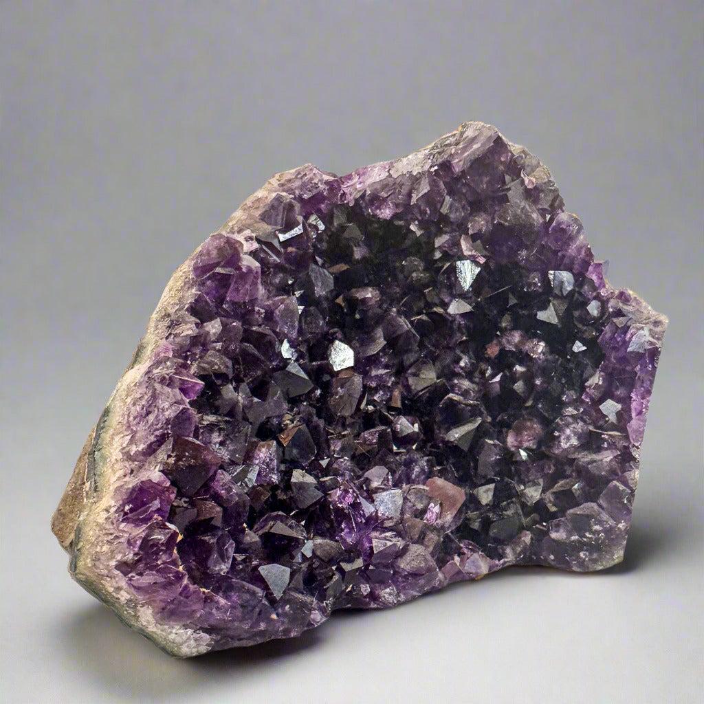 Genuine Amethyst Quarter Geode for Healing Decor - Blackbird & Sage Jewelry