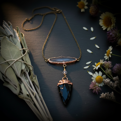 Flat lay botanical-forward