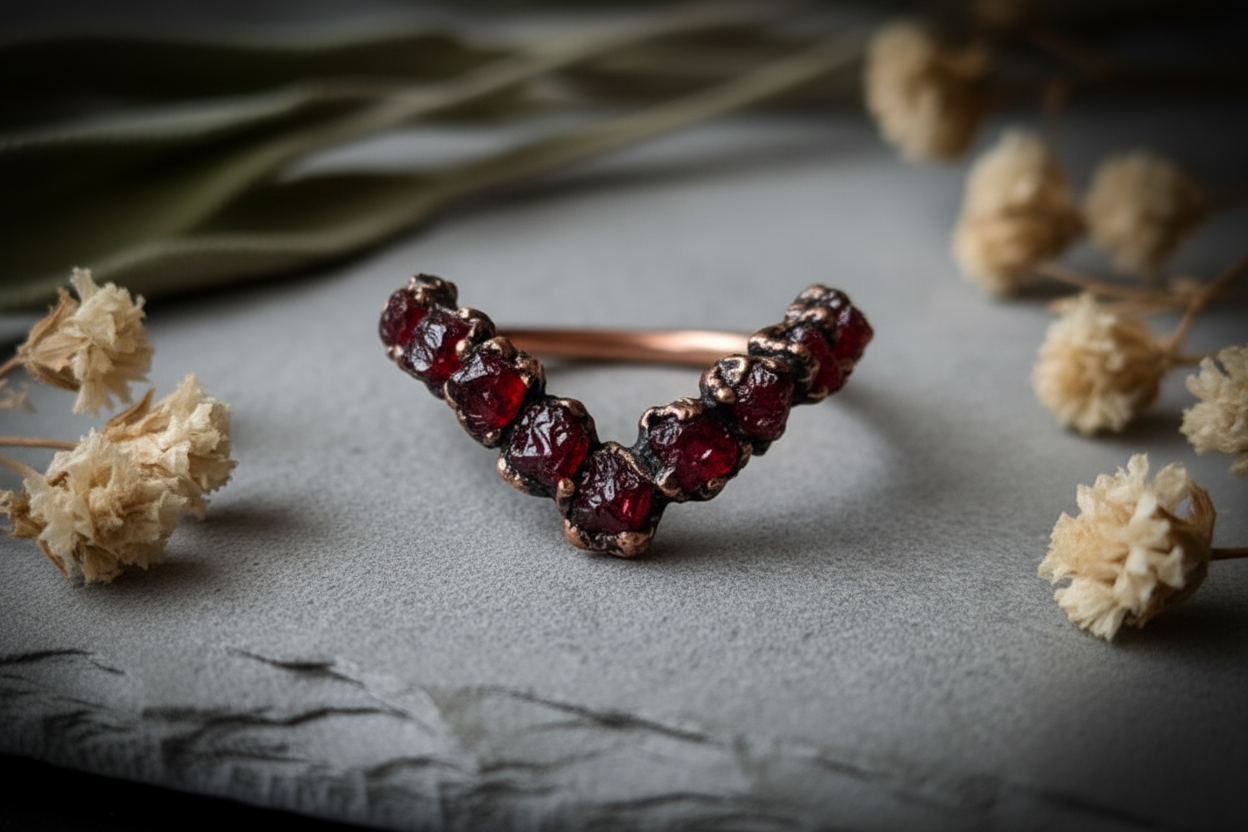 Garnet Chevron Wide Hero