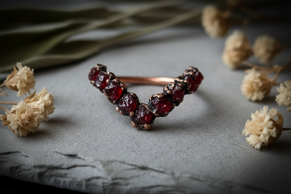 Garnet Chevron Wide Hero