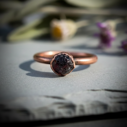 Garnet Ring Hero Opaque
