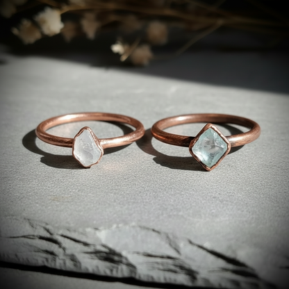 Herkimer Diamond Pair Softened