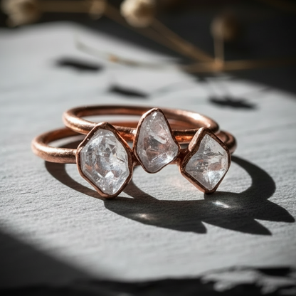 Herkimer Diamond Stacked Softened