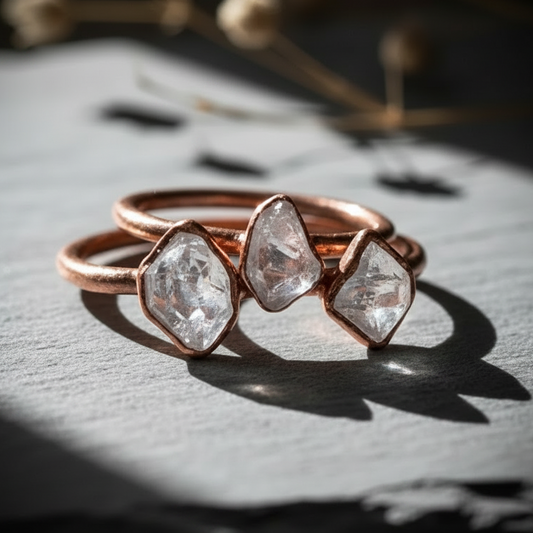 Herkimer Diamond Stacked Softened