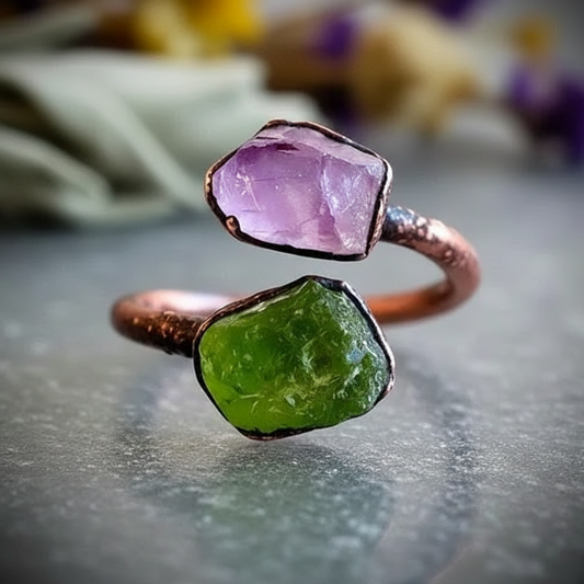 Hero — amethyst on top