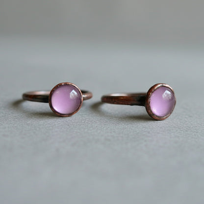 Lavender Amethyst Ring - Blackbird & Sage Jewelry