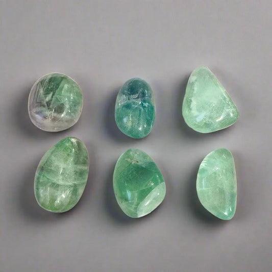 Fluorite Tumbled Stone AA Grade | Handmade Boho Jewelry  | Boho Chic Adornments | Healing Crystal Jewelry