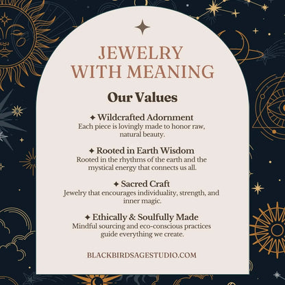 Raw Black Tourmaline Ring: Handmade Electroformed Copper Jewelry