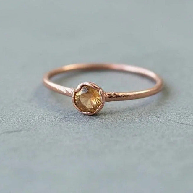 Citrine Ring - Blackbird & Sage Jewelry