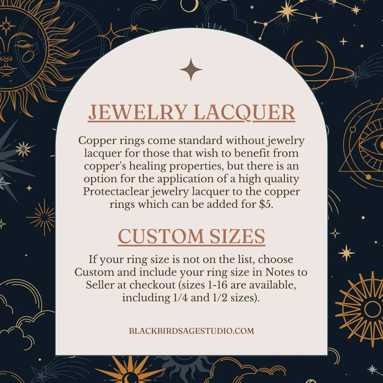 Crescent Moon Opal Ring — Handcrafted Copper Talisman For Emotional Balance