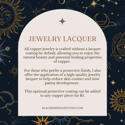 Labradorite Ring — Handcrafted Copper Jewelry for Inner Clarity