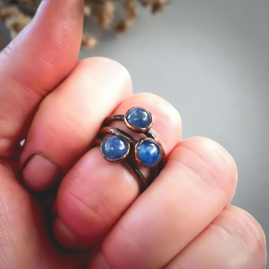 Kyanite Rings Hand Slate