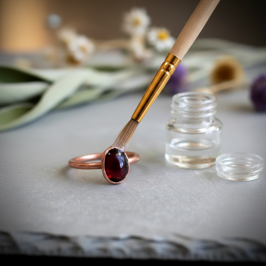 Lacquer Application with Real Ring