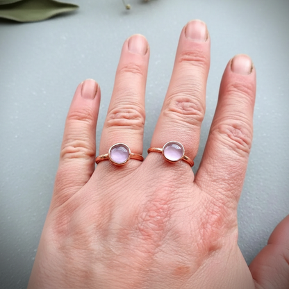 Lavender Amethyst Bright Hand Front
