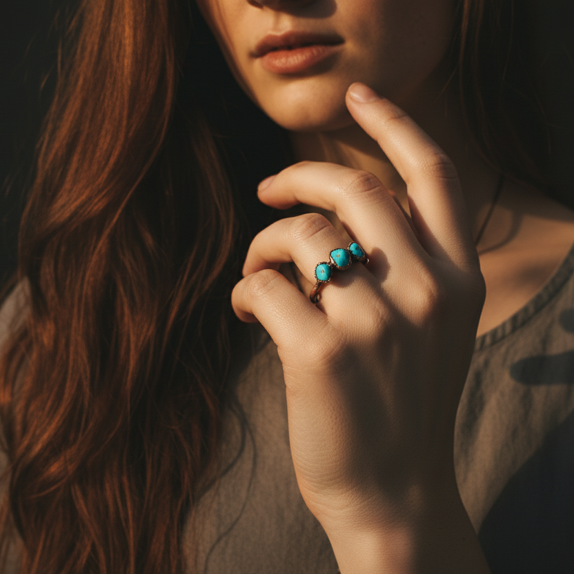 Model shot - antique copper