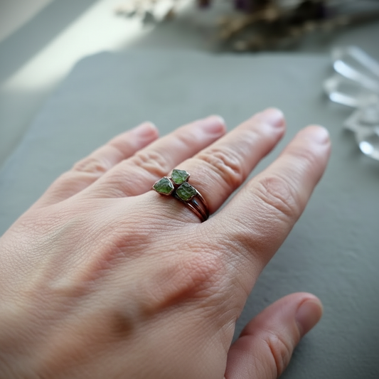 Moldavite Hand Shot Fixed