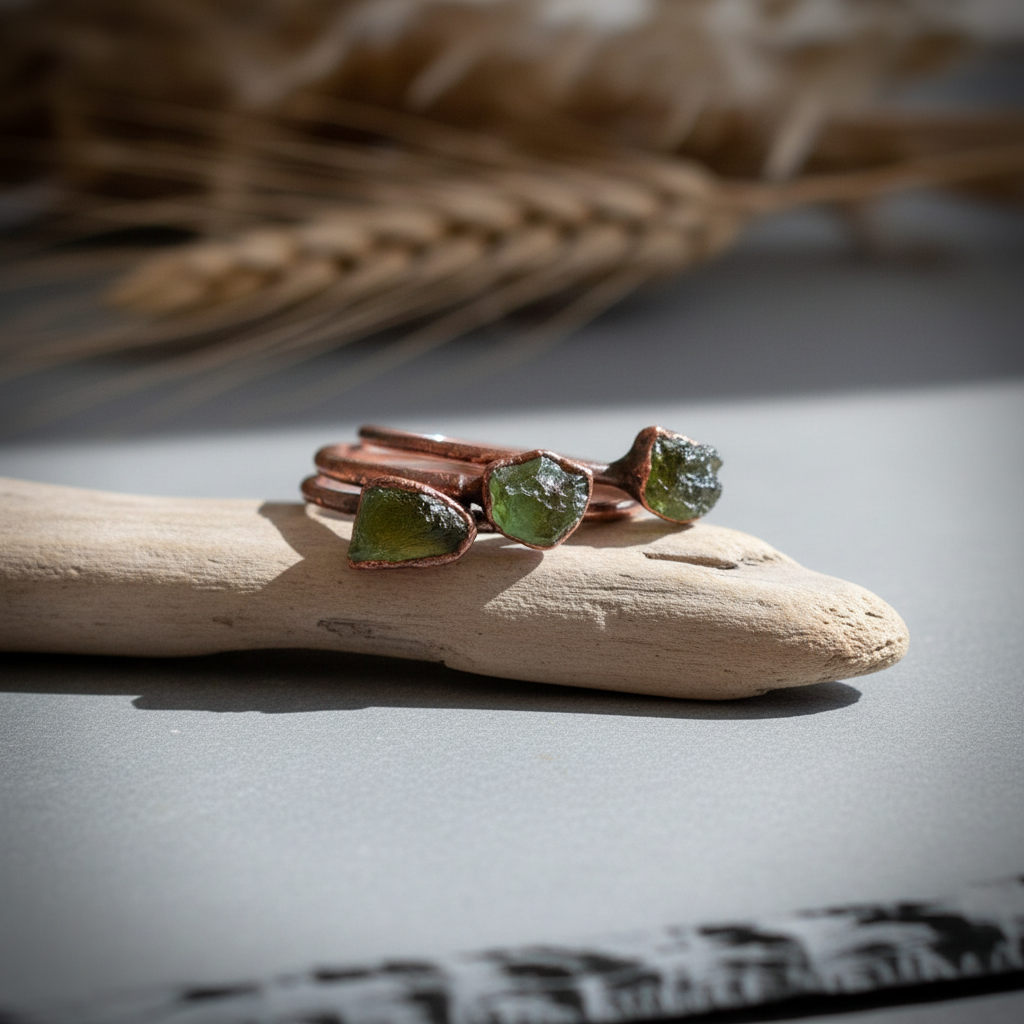 Moldavite Stack Driftwood Slate