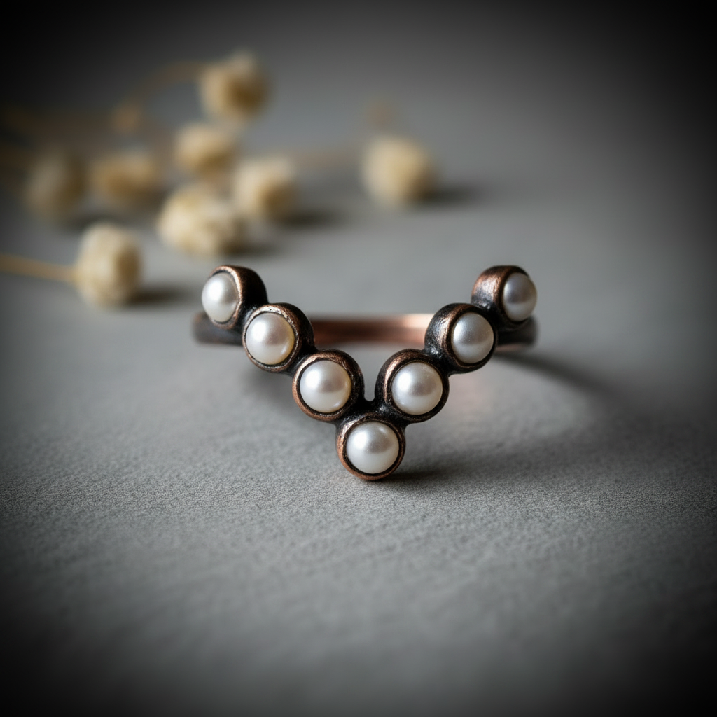 Pearl Chevron Close-up