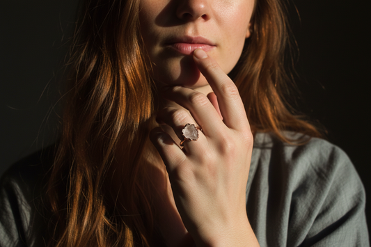 Rose Quartz Model Shot