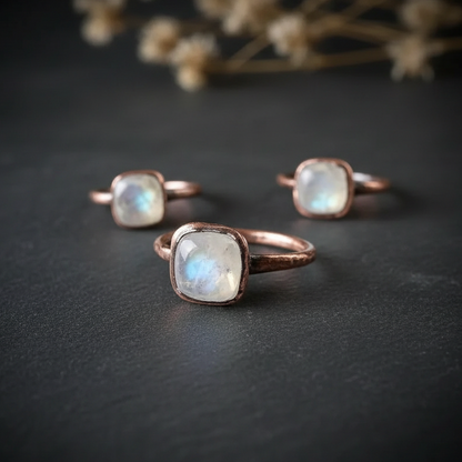 RTS cushion moonstone triangle cluster — brand enhanced