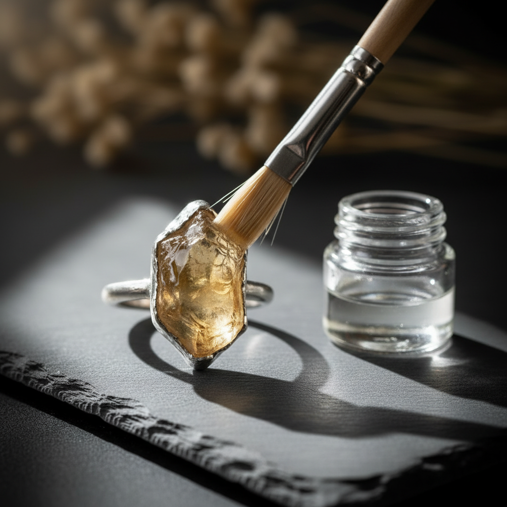 Silver Ring Lacquer Hero