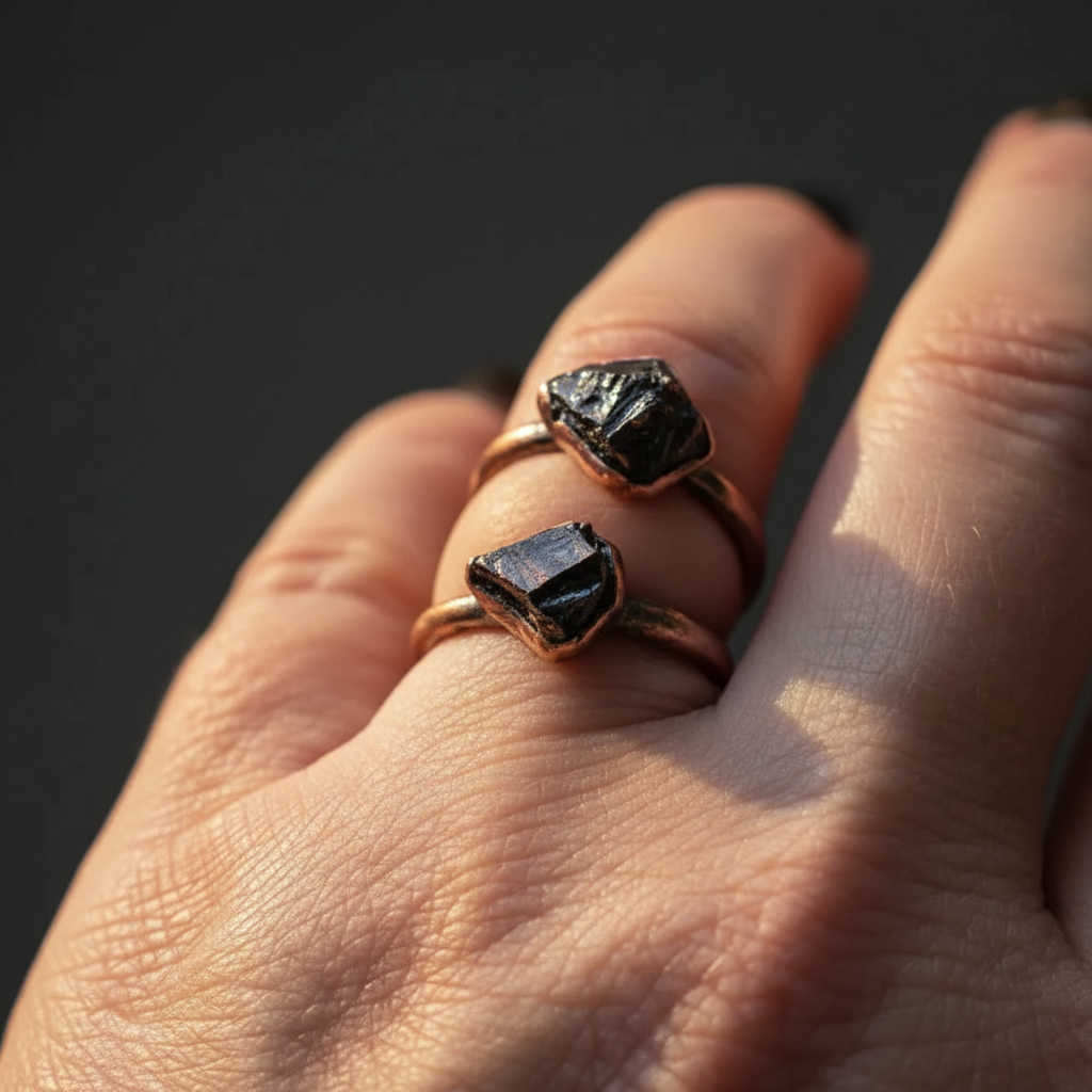 Stacked hand shot