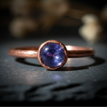 Tanzanite Ring – Close Up