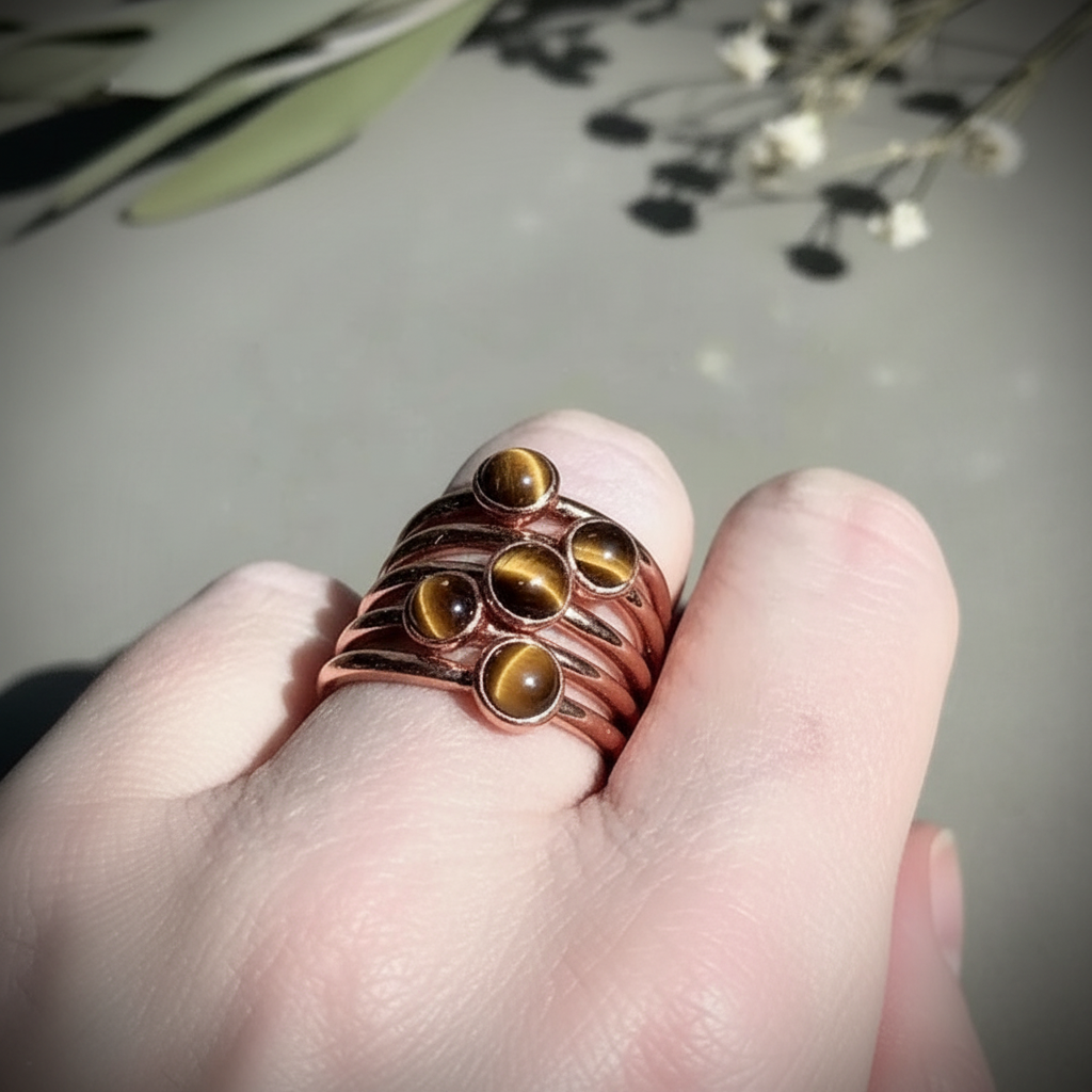 Tiger's Eye Hand Front
